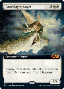 Baneslayer Angel (foil) (extended art)