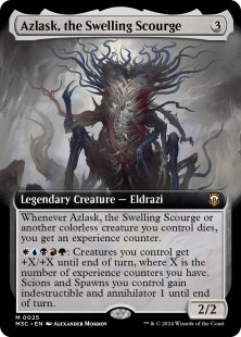 Azlask, the Swelling Scourge (#25) (extended art)