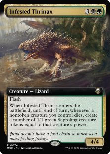 Infested Thrinax (extended art)
