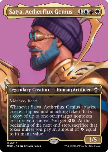 Satya, Aetherflux Genius (#15) (borderless)