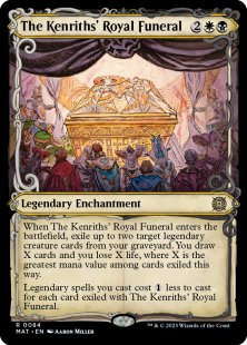 The Kenriths' Royal Funeral (#84) (foil) (showcase)