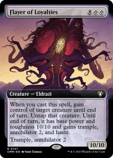 Flayer of Loyalties (foil) (extended art)