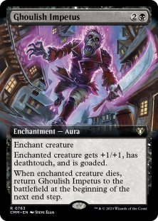 Ghoulish Impetus (foil) (extended art)