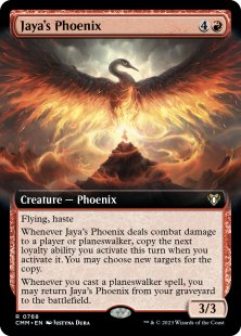 Jaya's Phoenix (foil) (extended art)