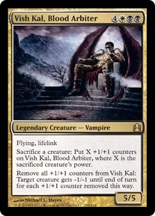 Vish Kal, Blood Arbiter (foil) (oversized)