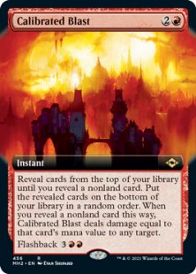 Calibrated Blast (foil) (extended art)