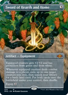 Sword of Hearth and Home (foil) (borderless)