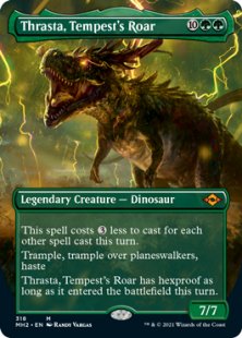 Thrasta, Tempest's Roar (foil) (borderless)