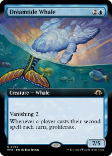 Dreamtide Whale (extended art)