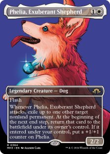 Phelia, Exuberant Shepherd (foil) (borderless)