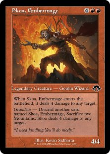 Skoa, Embermage (retro frame) (foil) (showcase)