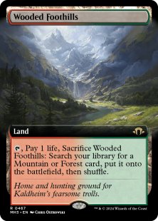 Wooded Foothills (#467) (extended art)