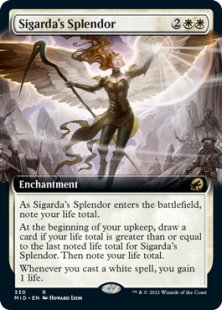 Sigarda's Splendor (foil) (extended art)