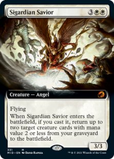 Sigardian Savior (foil) (extended art)