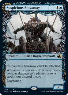 Suspicious Stowaway (foil) (showcase)