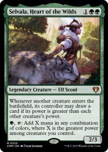 Selvala, Heart of the Wilds (foil)