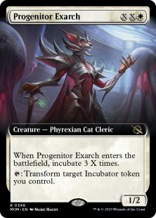 Progenitor Exarch (foil) (extended art)