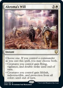 Akroma's Will (foil)
