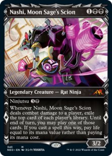 Nashi, Moon Sage's Scion (foil) (showcase)