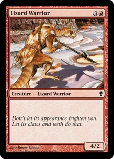 Lizard Warrior (foil)