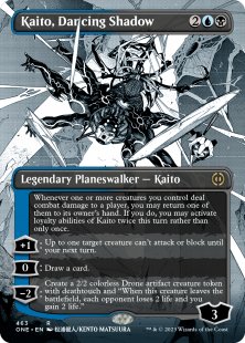 Kaito, Dancing Shadow (#463) (step-and-compleat-foil) (borderless)