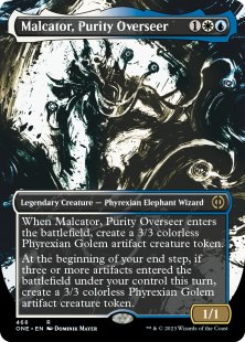 Malcator, Purity Overseer (#468) (step-and-compleat-foil) (borderless)