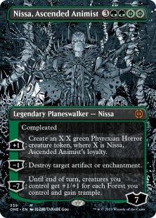 Nissa, Ascended Animist (#339) (borderless)