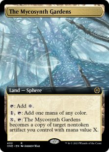 The Mycosynth Gardens (foil) (extended art)