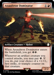 Assaultron Dominator (extended art)