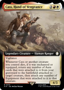 Cass, Hand of Vengeance (foil) (extended art)