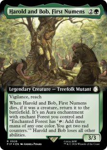 Harold and Bob, First Numens (surge foil) (extended art)