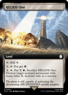 HELIOS One (foil) (extended art)