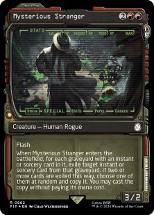 Mysterious Stranger (surge foil) (showcase)