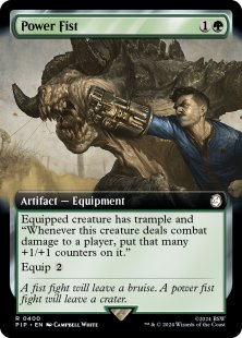 Power Fist (foil) (extended art)