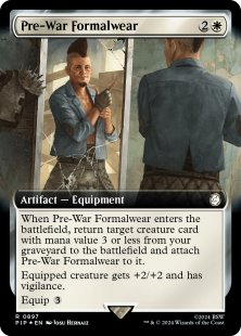 Pre-War Formalwear (surge foil) (extended art)