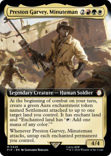 Preston Garvey, Minuteman (extended art)