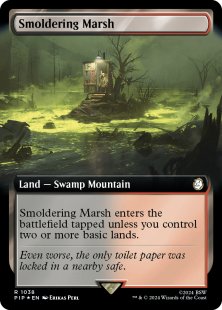 Smoldering Marsh (surge foil) (extended art)