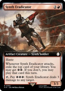 Synth Eradicator (foil) (extended art)