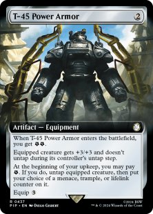 T-45 Power Armor (extended art)