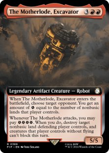 The Motherlode, Excavator (foil) (extended art)