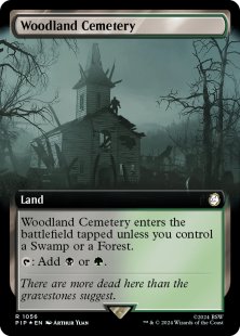 Woodland Cemetery (surge foil) (extended art)