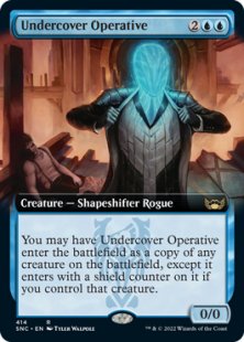 Undercover Operative (foil) (extended art)