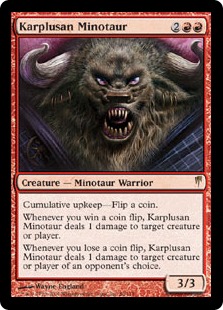 Karplusan Minotaur (foil)