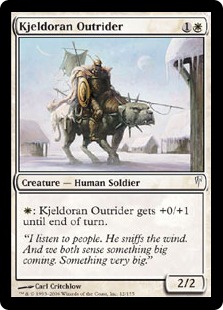 Kjeldoran Outrider (foil)