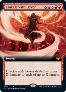 Crackle with Power (foil) (extended art)
