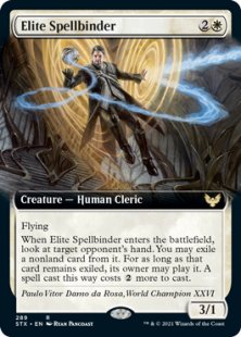 Elite Spellbinder (foil) (extended art)