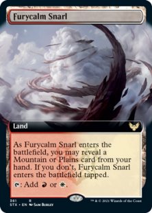 Furycalm Snarl (foil) (extended art)