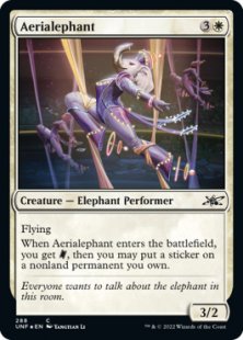 Aerialephant (#288) (galaxy foil)