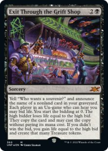 Exit Through the Grift Shop (#360) (galaxy foil)