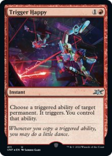 Trigger Happy (#411) (galaxy foil)